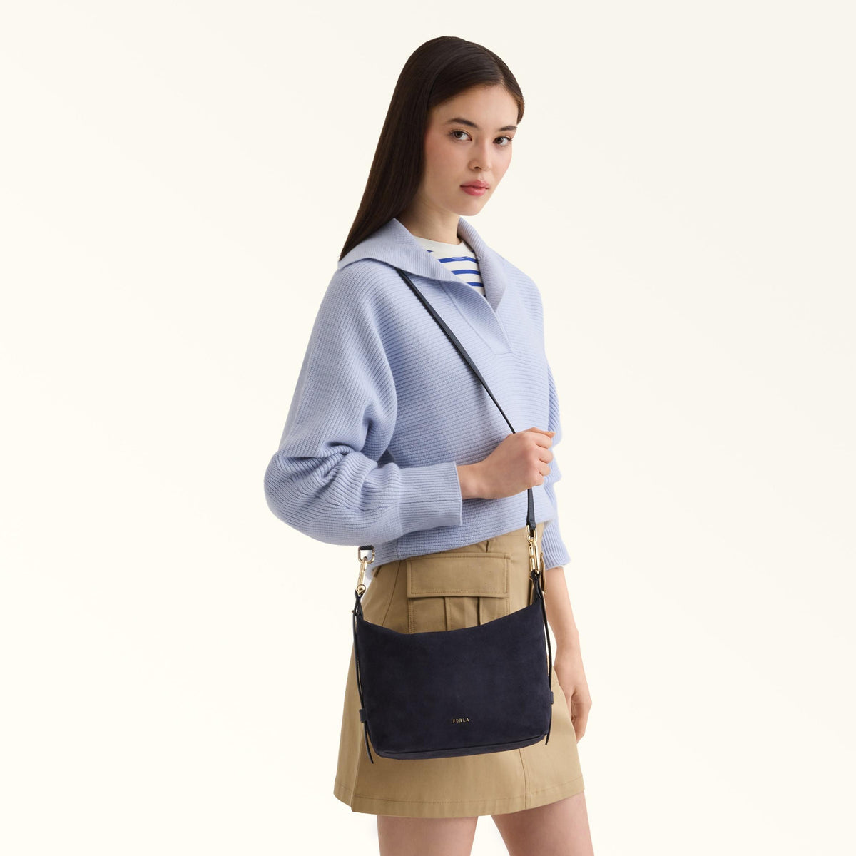 Furla Tonie Shoulder Bag Toni Mediterraneo - Furla