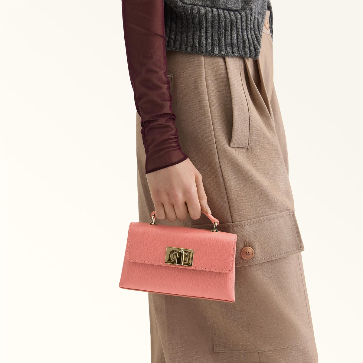 Furla 1927 Mini Bag Rosewood - Furla