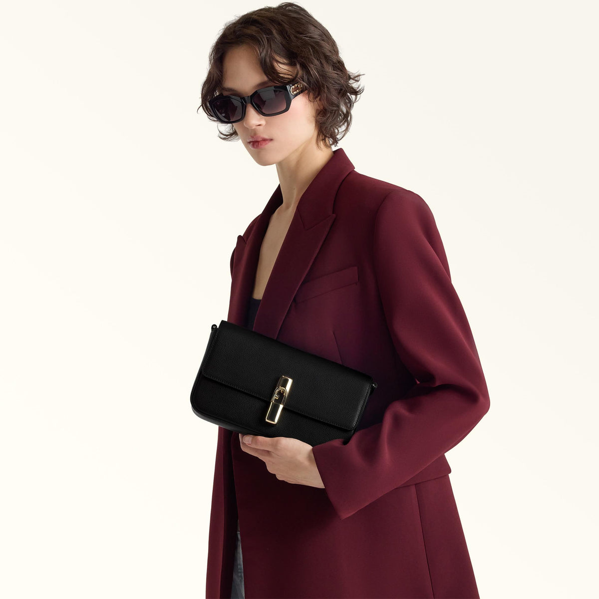 Furla Iride Crossbody S Nero - Furla