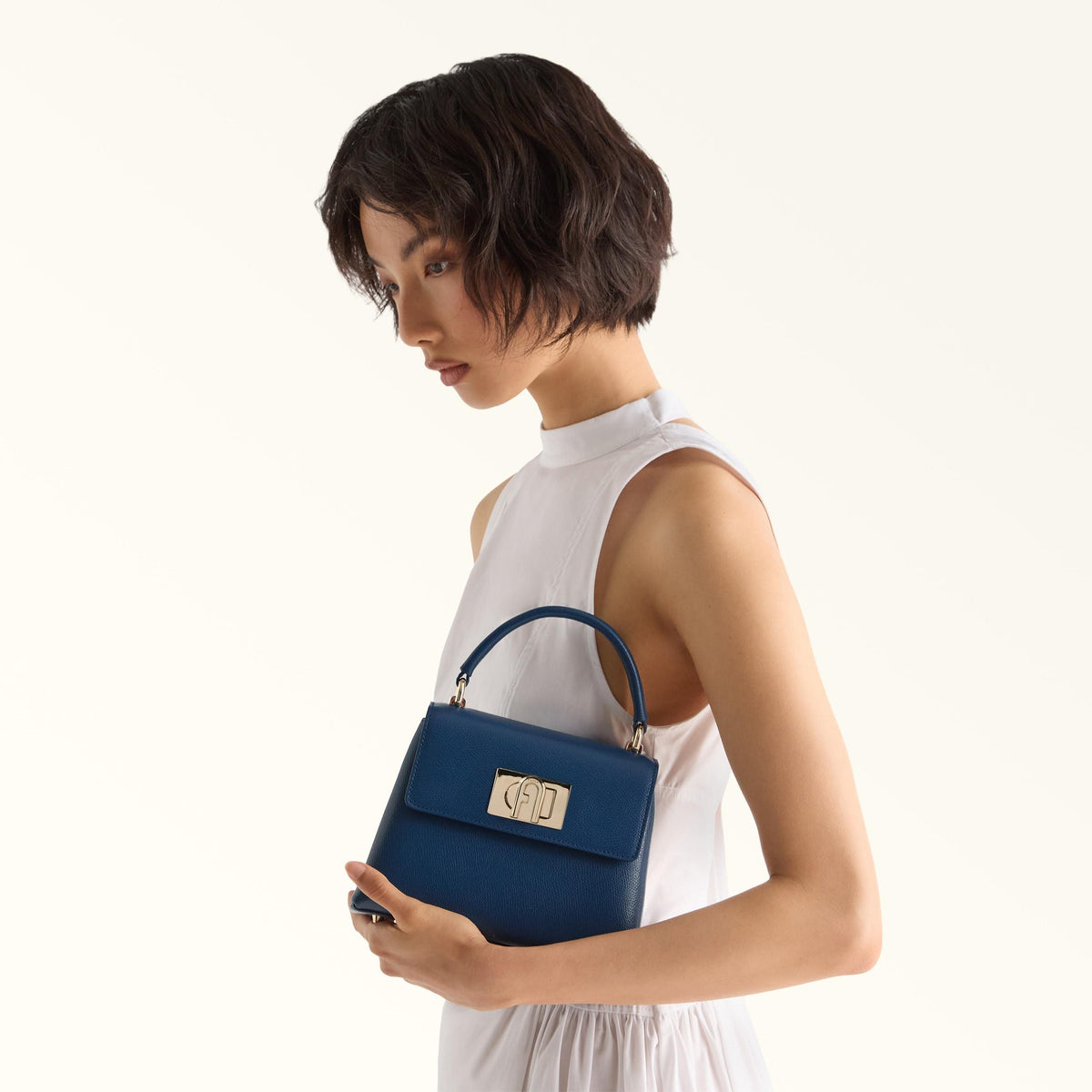 Furla 1927 Top Handle MINI Indigo - Furla