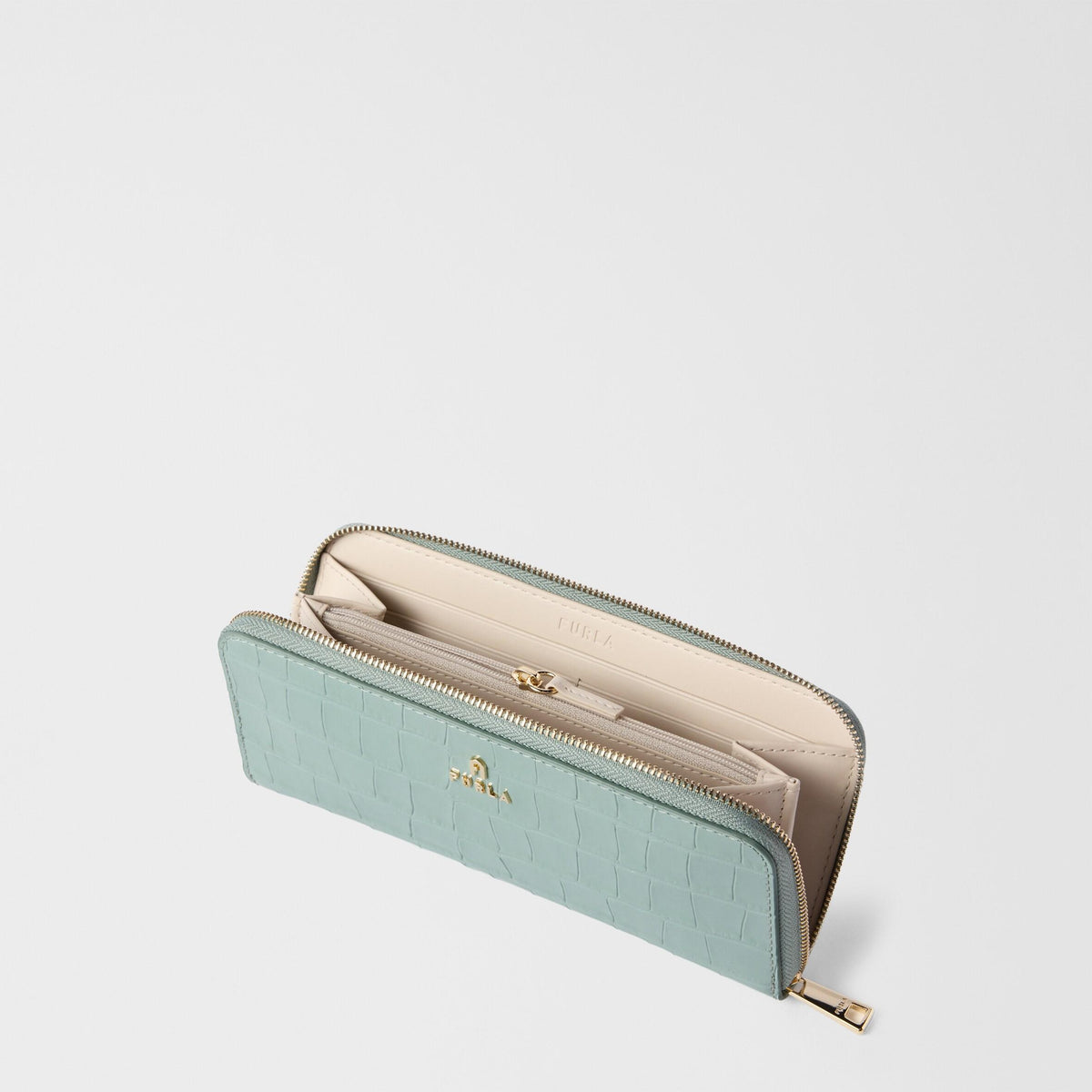 Furla Camelia Zip Around L Winter Sky+Sabbia Int. - Furla