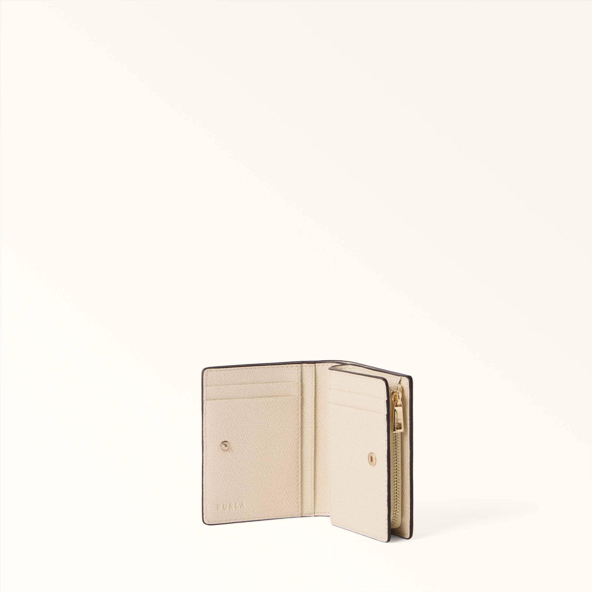 Furla Camelia Compact Wallet S Cremino+Butter Int. - Furla