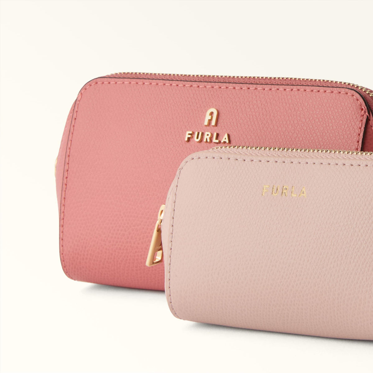 Furla Camelia Cosmetic Case Rosewood+Corolla - Furla