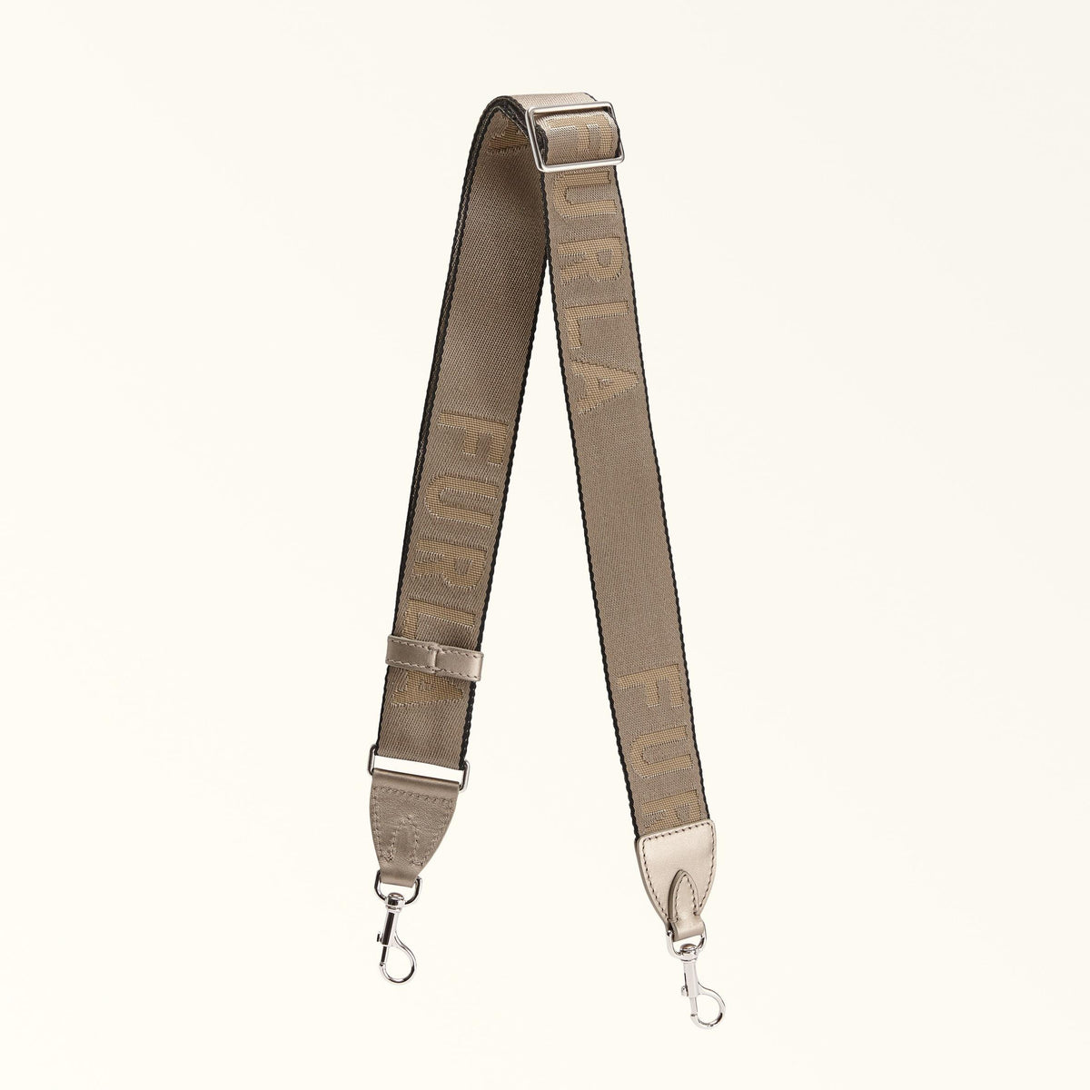 Furla Fiona Shoulder Strap Metal Taupe - Furla