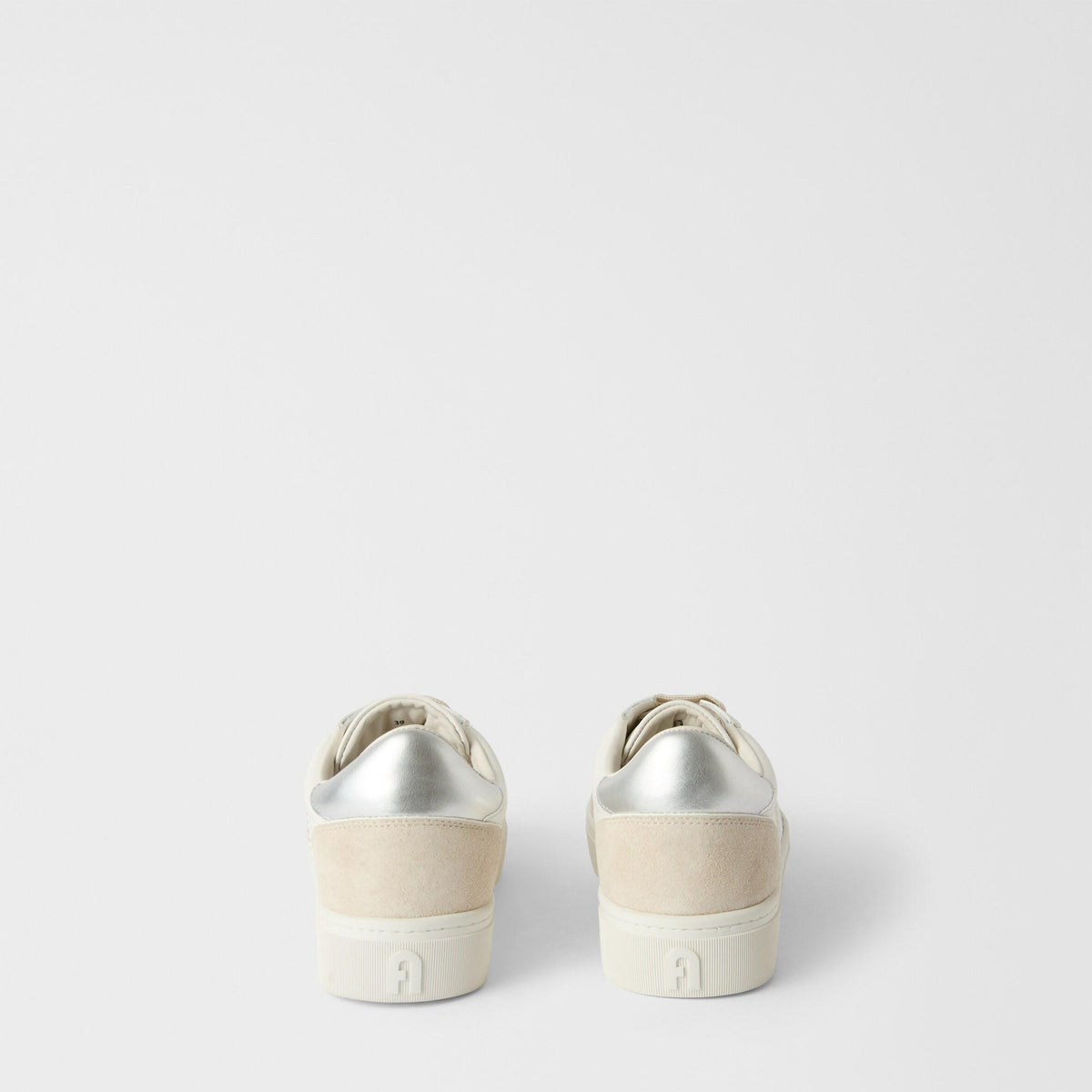 Furla Allegra Sneakers Talco H+Color Silver+Naturale - Furla