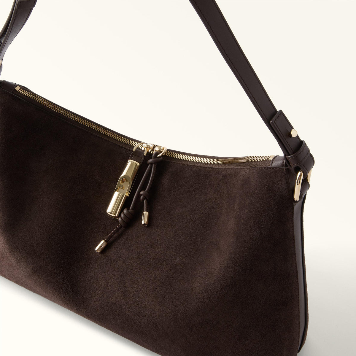 Furla Debby Shoulder Bag M Toni Espresso - Furla