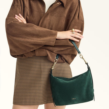 Furla Tonie Shoulder Bag Toni Dark Forest - Furla