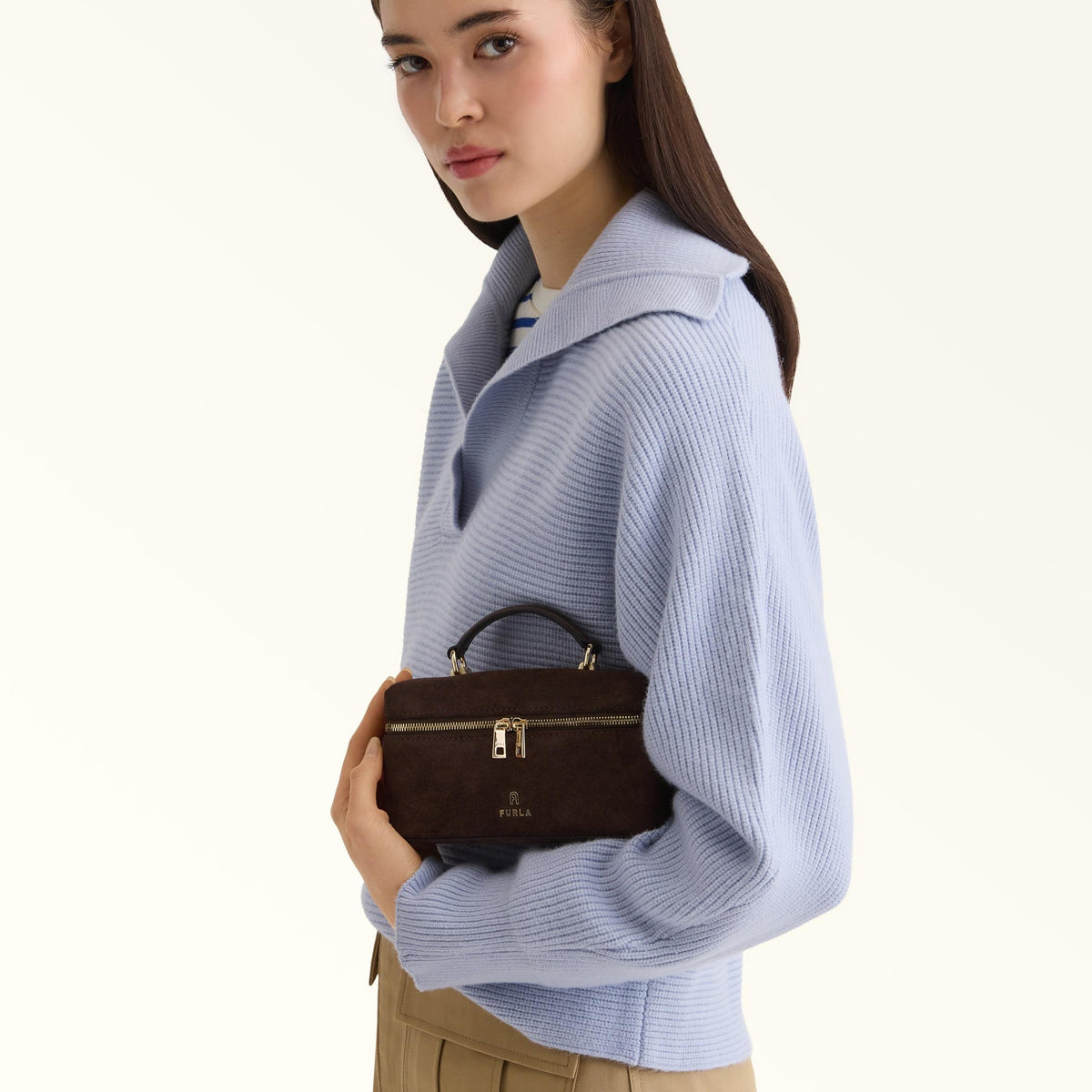 Furla Camelia Mini Bag Toni Cioccolato - Furla