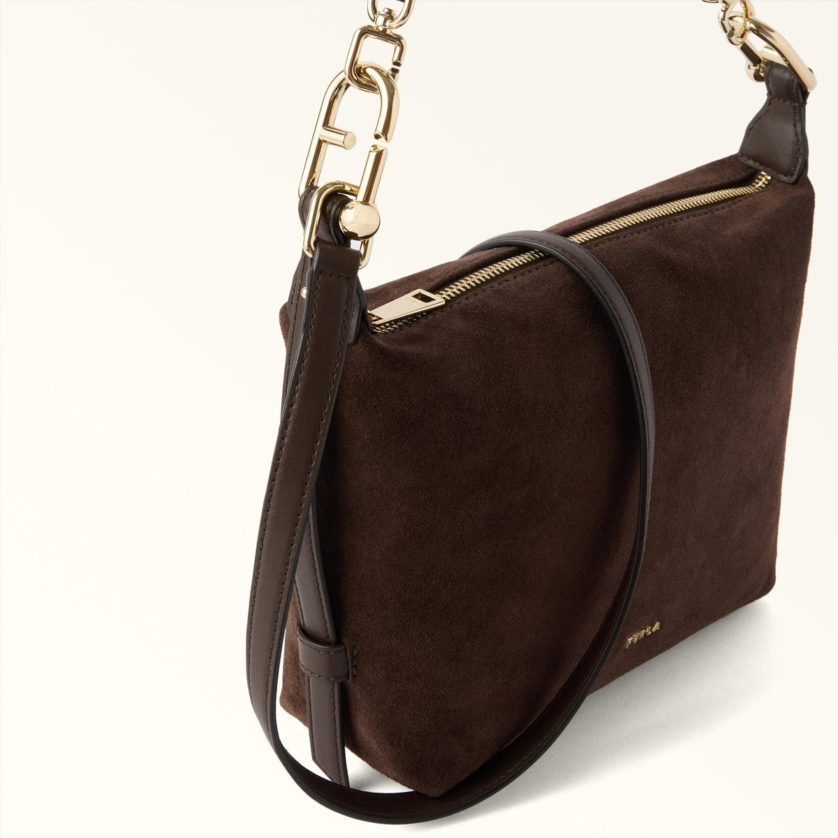 Furla Tonie Shoulder Bag Toni Cioccolato - Furla