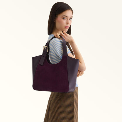 Furla Dora Tote M Toni Winter Bloom - Furla