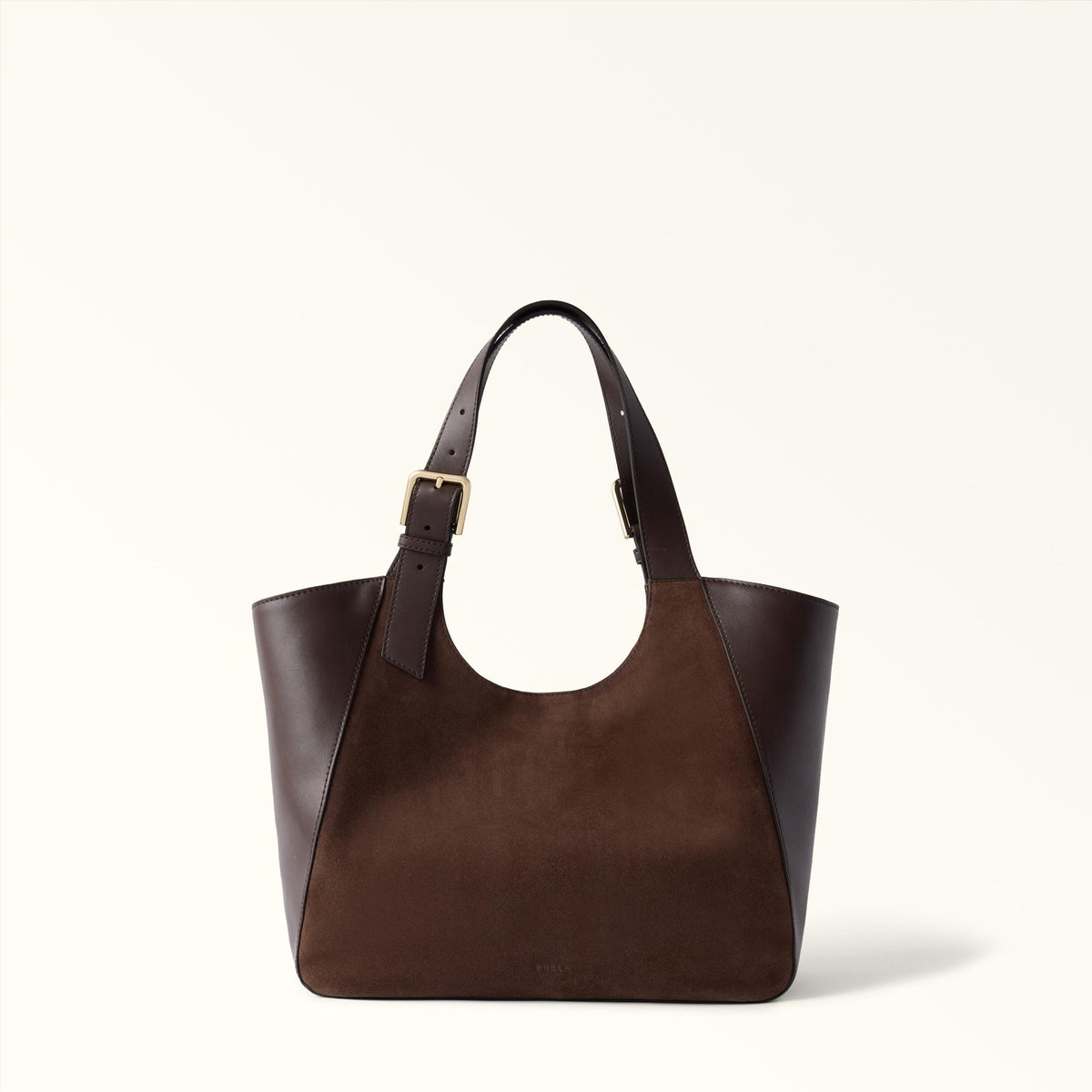Furla Dora Tote M Toni Cioccolato - Furla