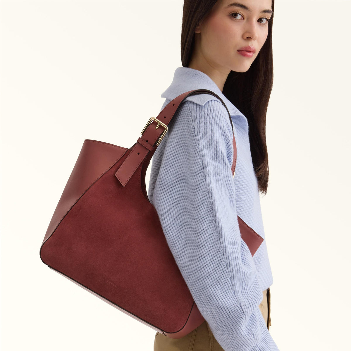 Furla Dora Tote M Toni Marsala - Furla