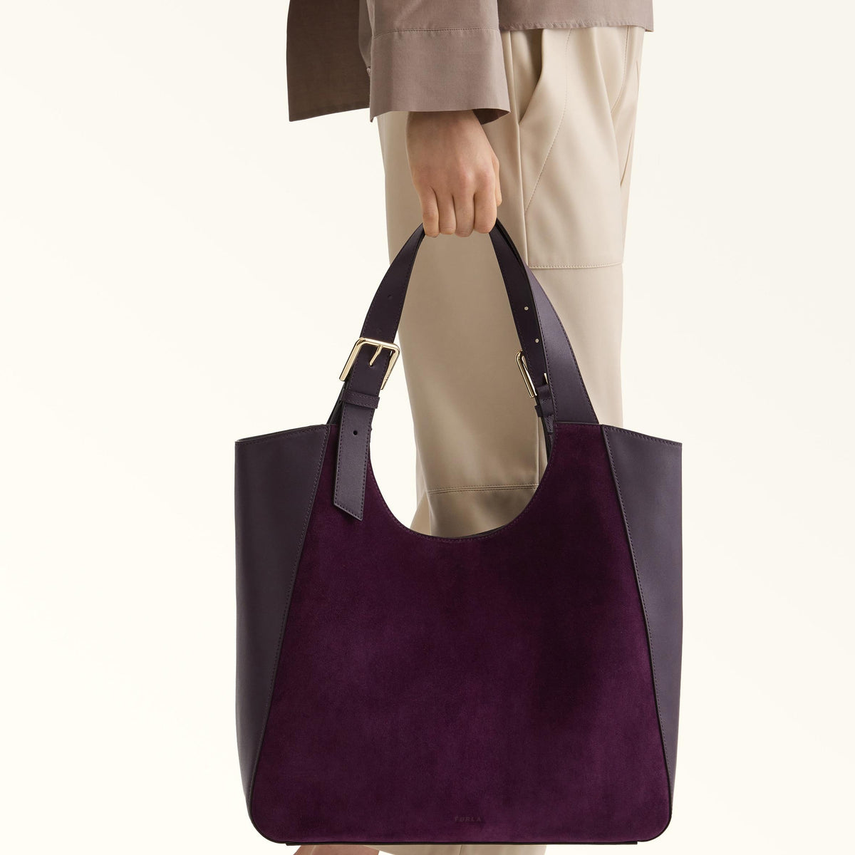 Furla Dora Tote L Toni Winter Bloom - Furla