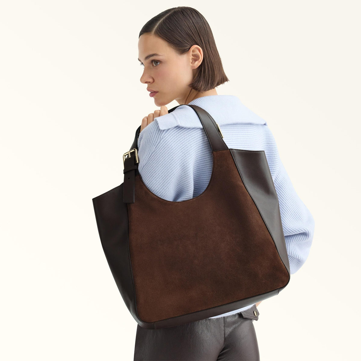Furla Dora Tote L Toni Cioccolato - Furla