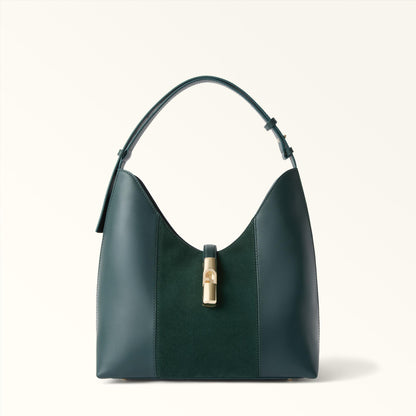 Furla Goccia Shoulder Bag M Toni Dark Forest - Furla