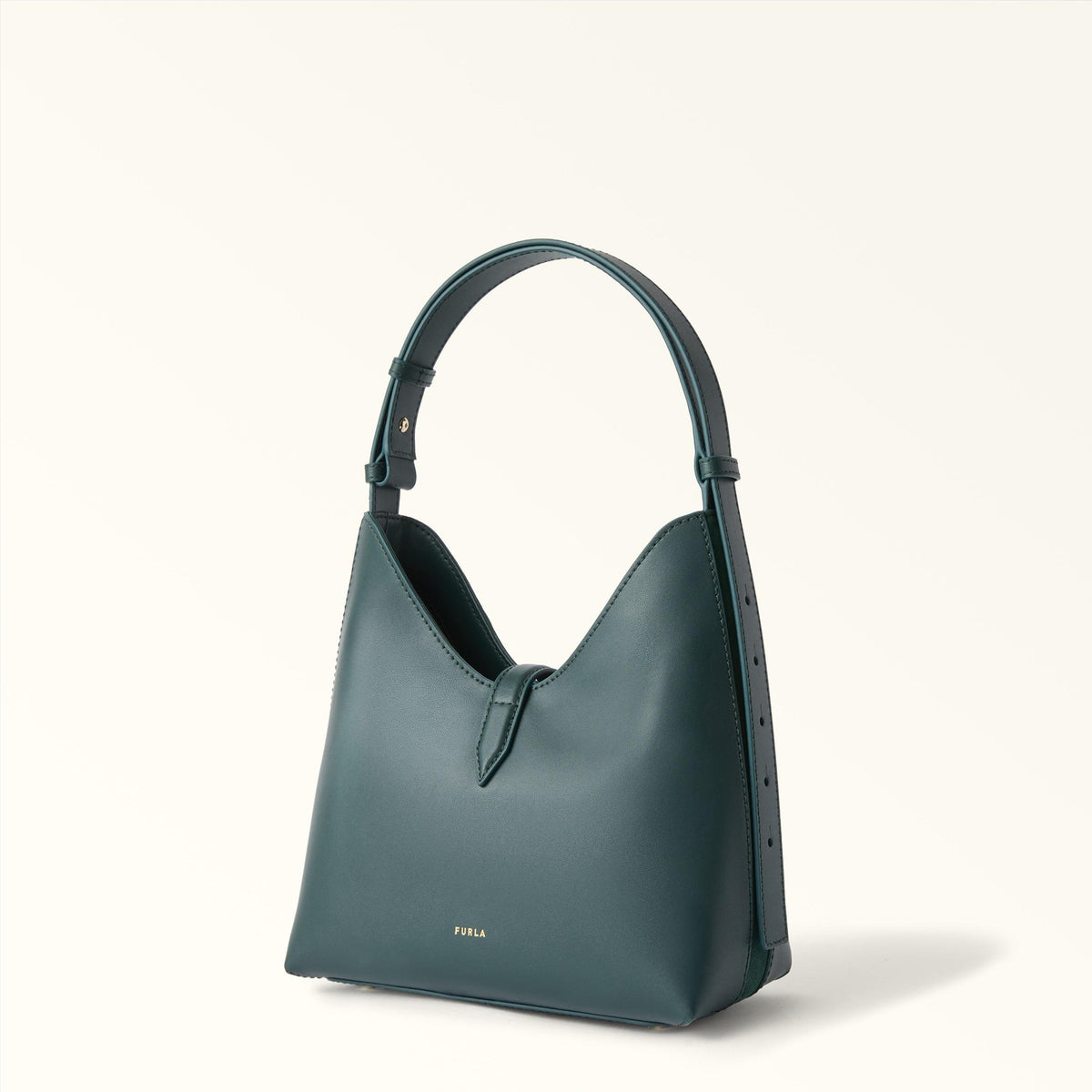 Furla Goccia Shoulder Bag S Toni Dark Forest - Furla