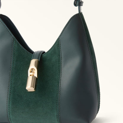 Furla Goccia Shoulder Bag S Toni Dark Forest - Furla