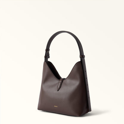 Furla Goccia Shoulder Bag S Toni Espresso - Furla