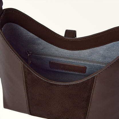 Furla Goccia Shoulder Bag S Toni Espresso - Furla