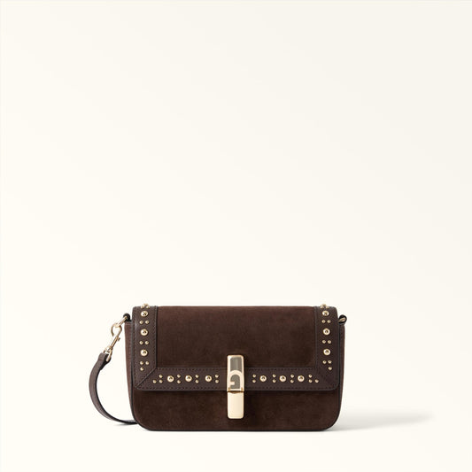 Furla Iride Crossbody S Toni Cioccolato - Furla