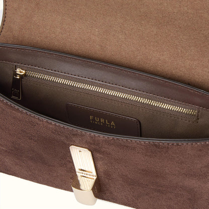 Furla Iride Crossbody S Toni Cioccolato - Furla
