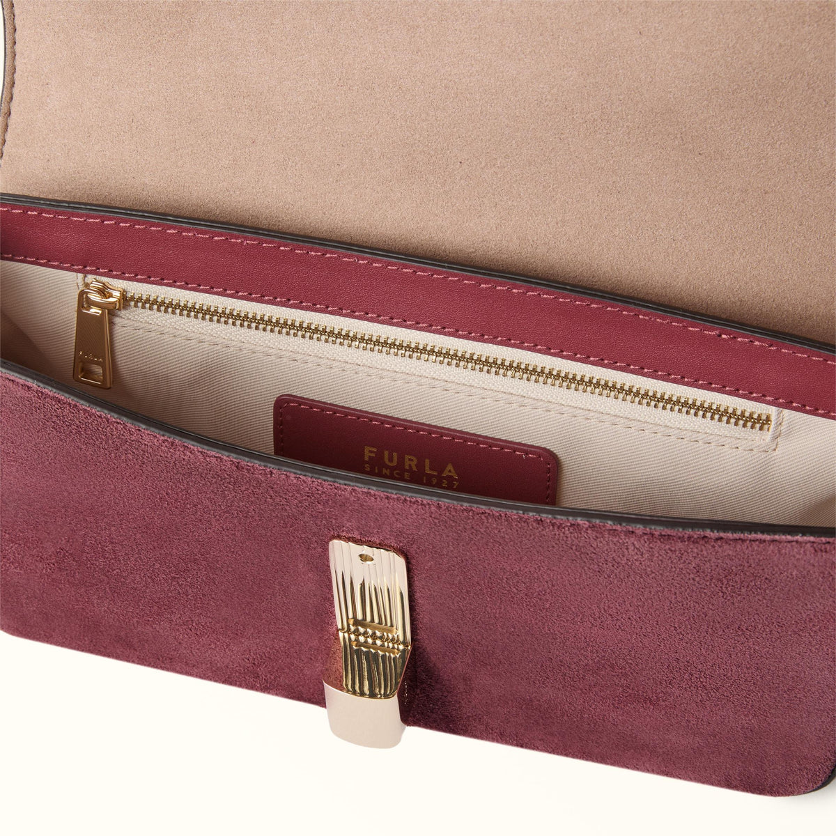 Furla Iride Crossbody S Toni Red Apple - Furla