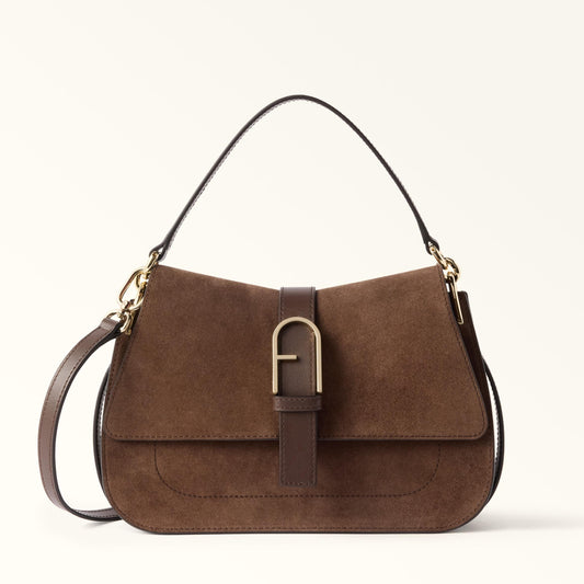 Furla Flow Top Handle M Toni Cioccolato - Furla
