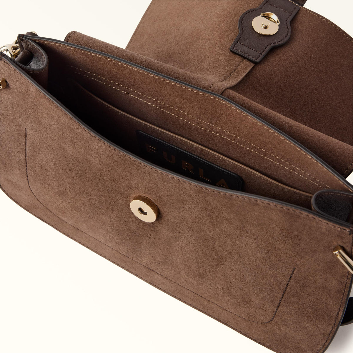 Furla Flow Top Handle M Toni Cioccolato - Furla