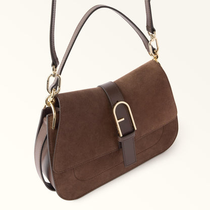 Furla Flow Top Handle M Toni Cioccolato - Furla