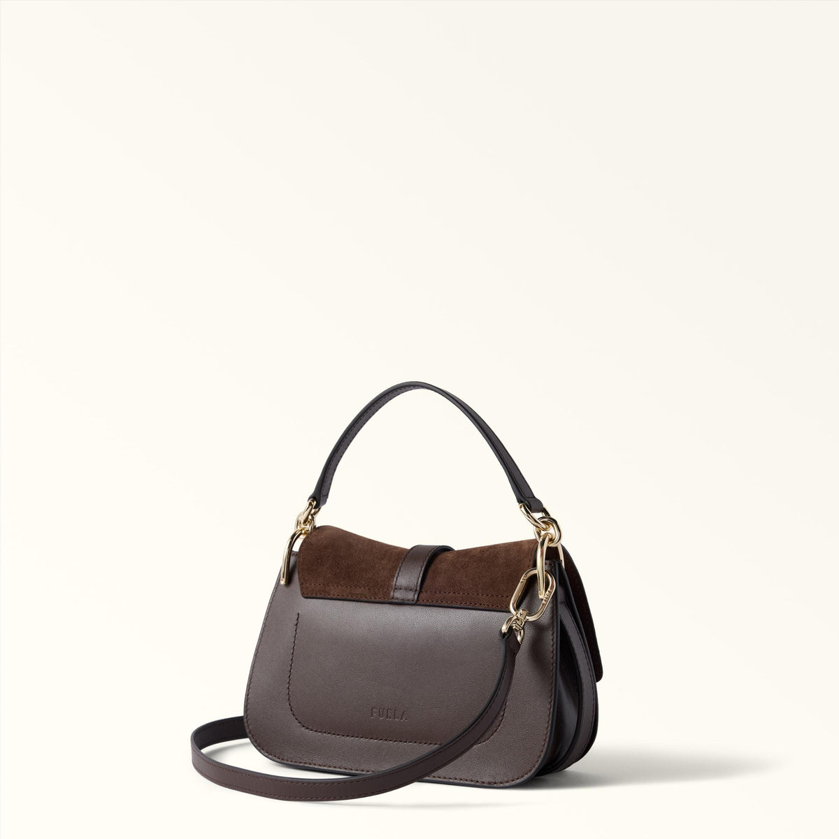 Furla Flow Top Handle MINI Toni Cioccolato - Furla