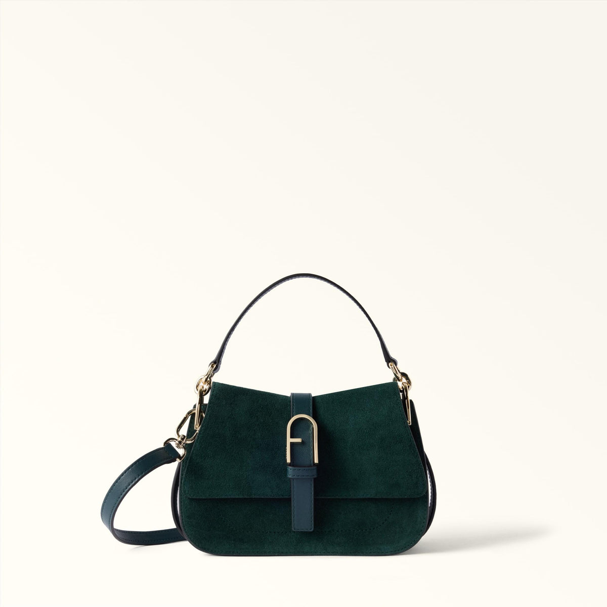 Furla Flow Top Handle MINI Toni Dark Forest - Furla