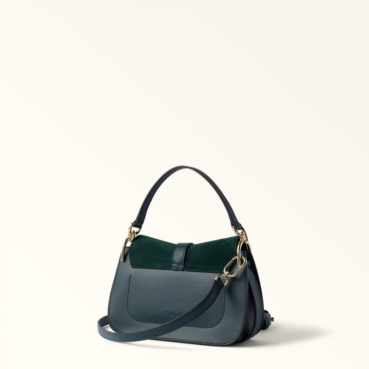 Furla Flow Top Handle MINI Toni Dark Forest - Furla