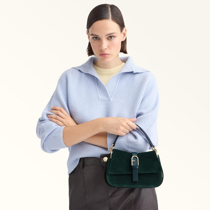 Furla Flow Top Handle MINI Toni Dark Forest - Furla