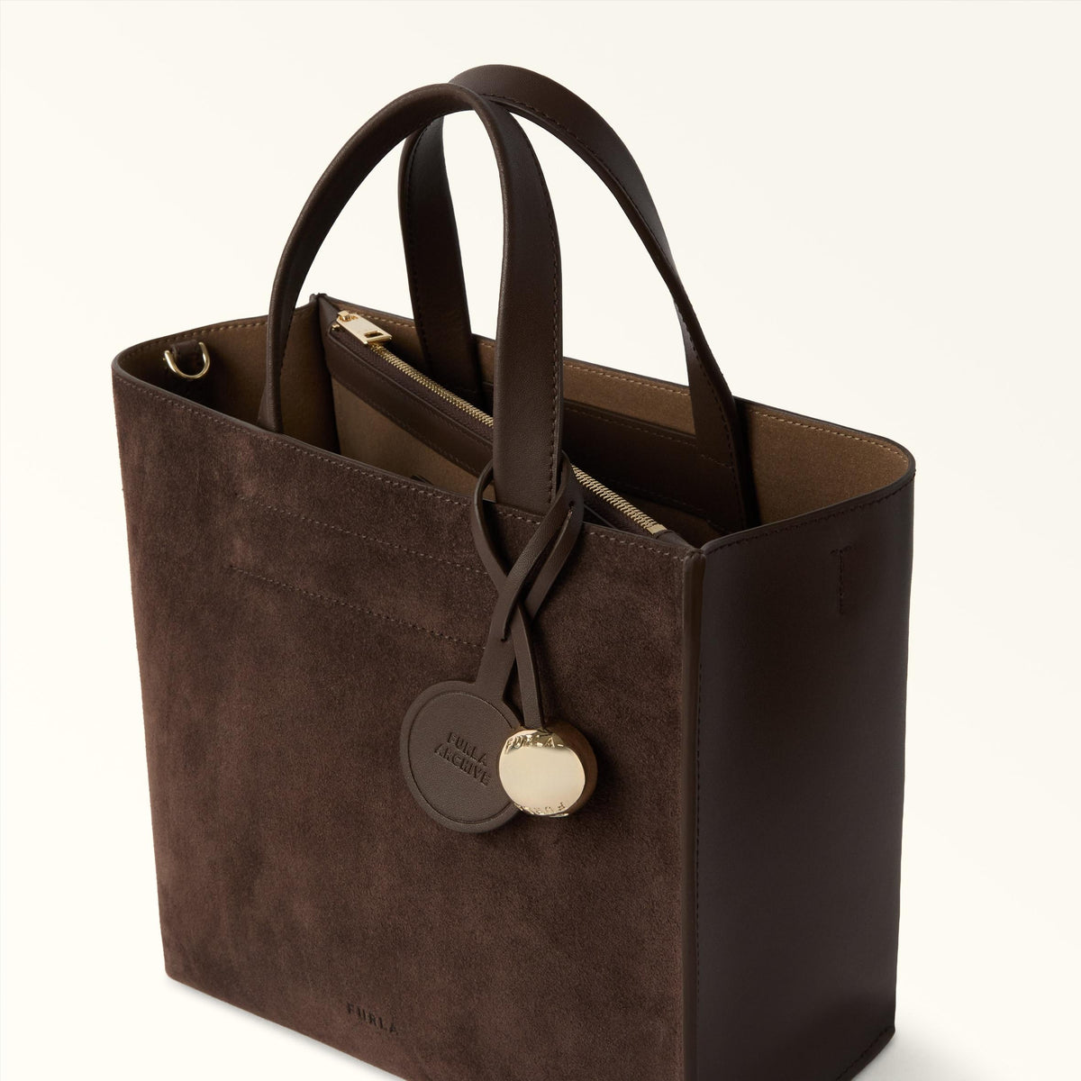 Furla Divide It Tote S Toni Espresso - Furla
