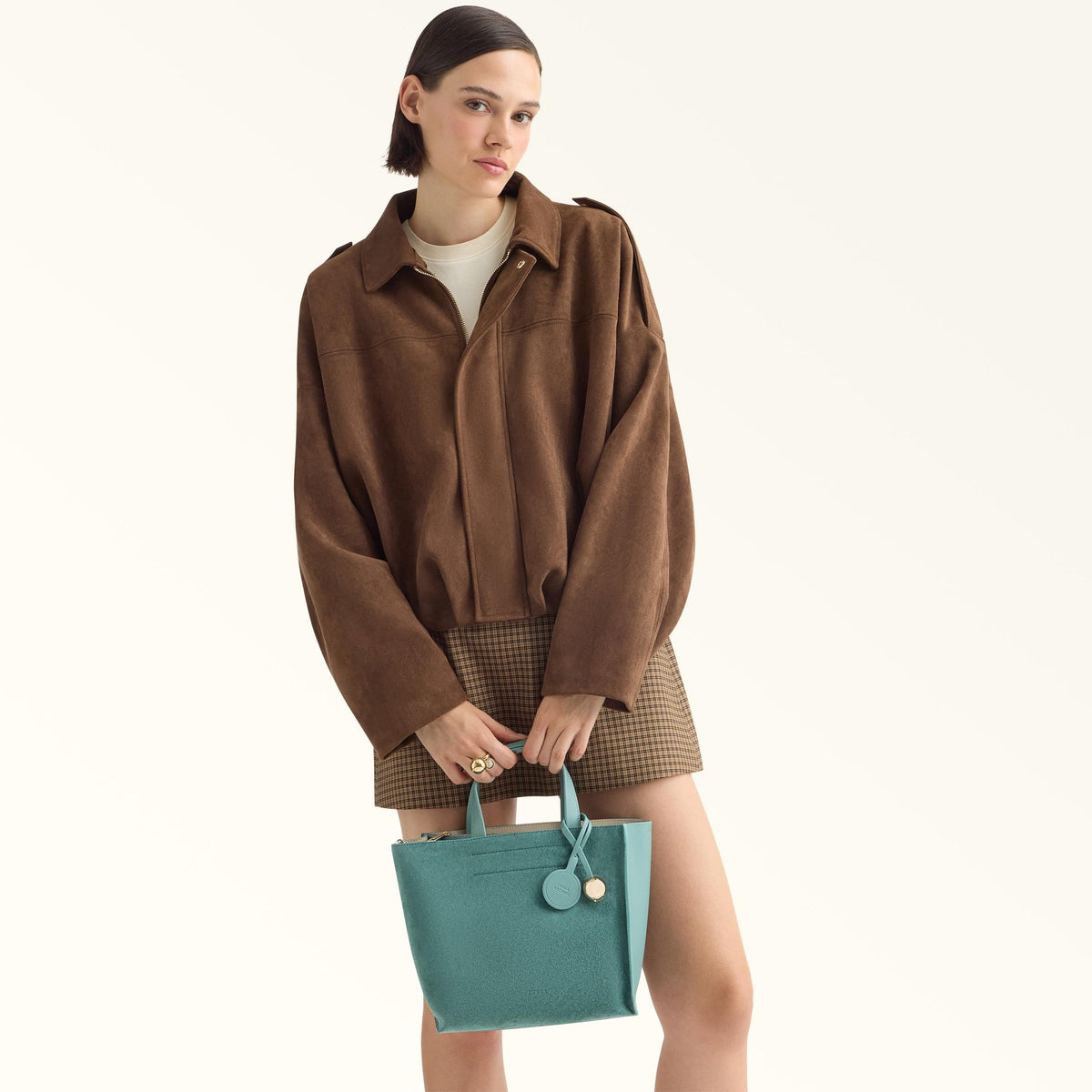 Furla Divide It Tote S Toni Edera Green - Furla
