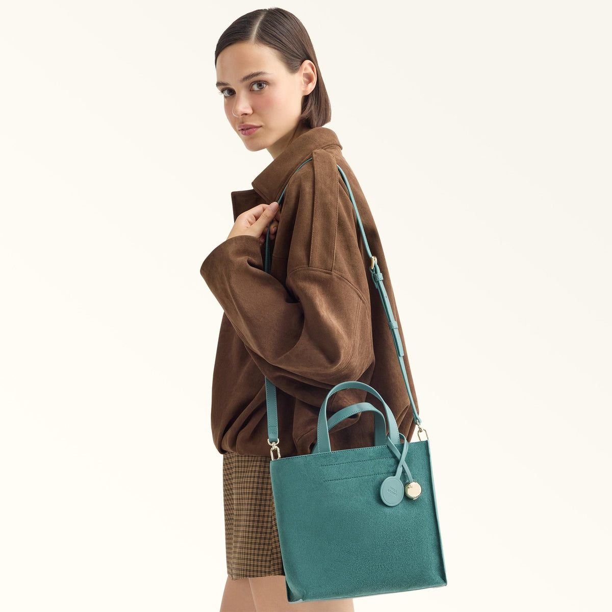 Furla Divide It Tote S Toni Edera Green - Furla