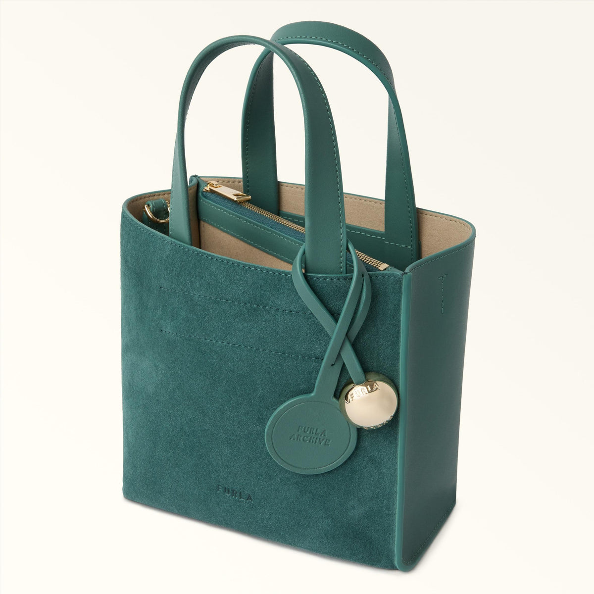 Furla Divide It Tote MINI Toni Edera Green - Furla