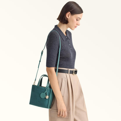 Furla Divide It Tote MINI Toni Edera Green - Furla