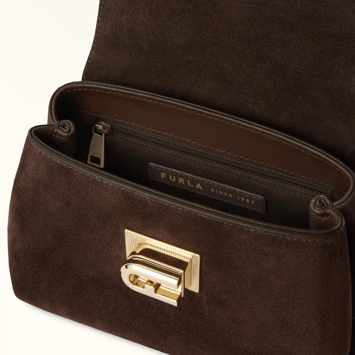 Furla 1927 Top Handle MINI Toni Espresso - Furla