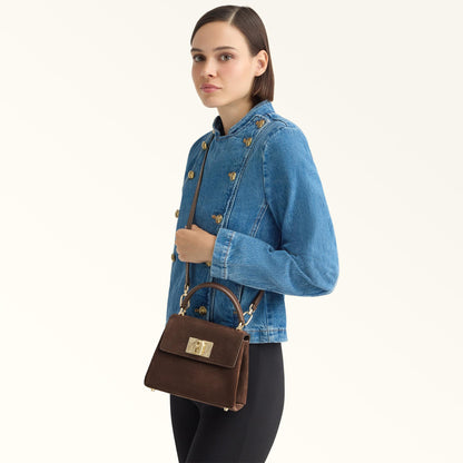 Furla 1927 Top Handle MINI Toni Espresso - Furla