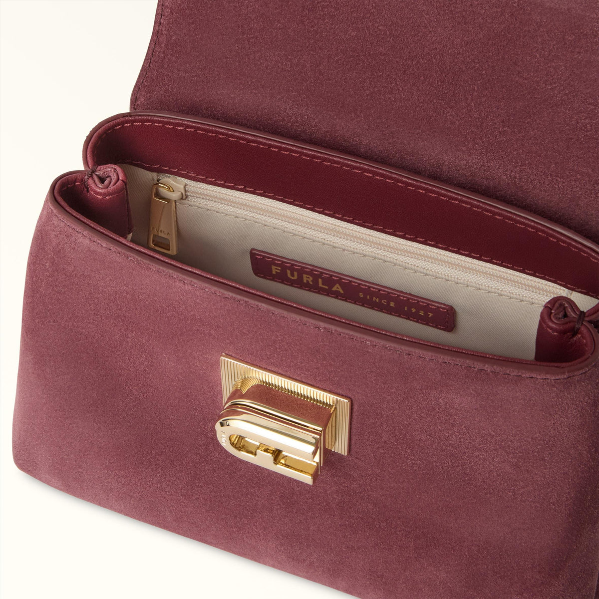 Furla 1927 Top Handle MINI Toni Red Apple - Furla