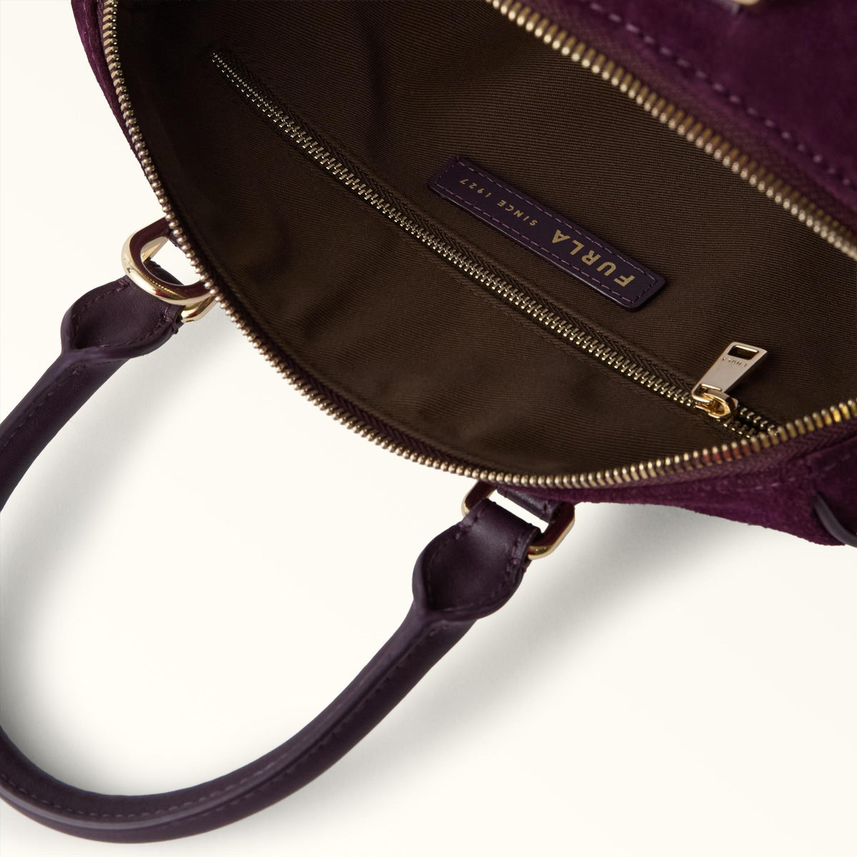 Furla Olivia Boston Bag M Toni Winter Bloom - Furla