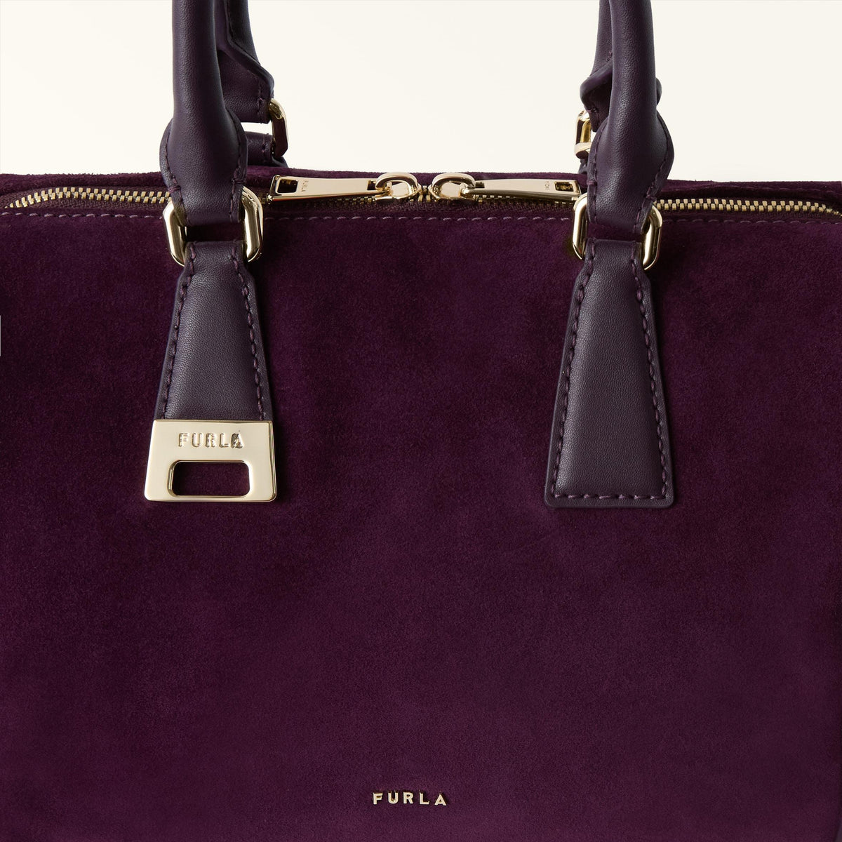 Furla Olivia Boston Bag M Toni Winter Bloom - Furla