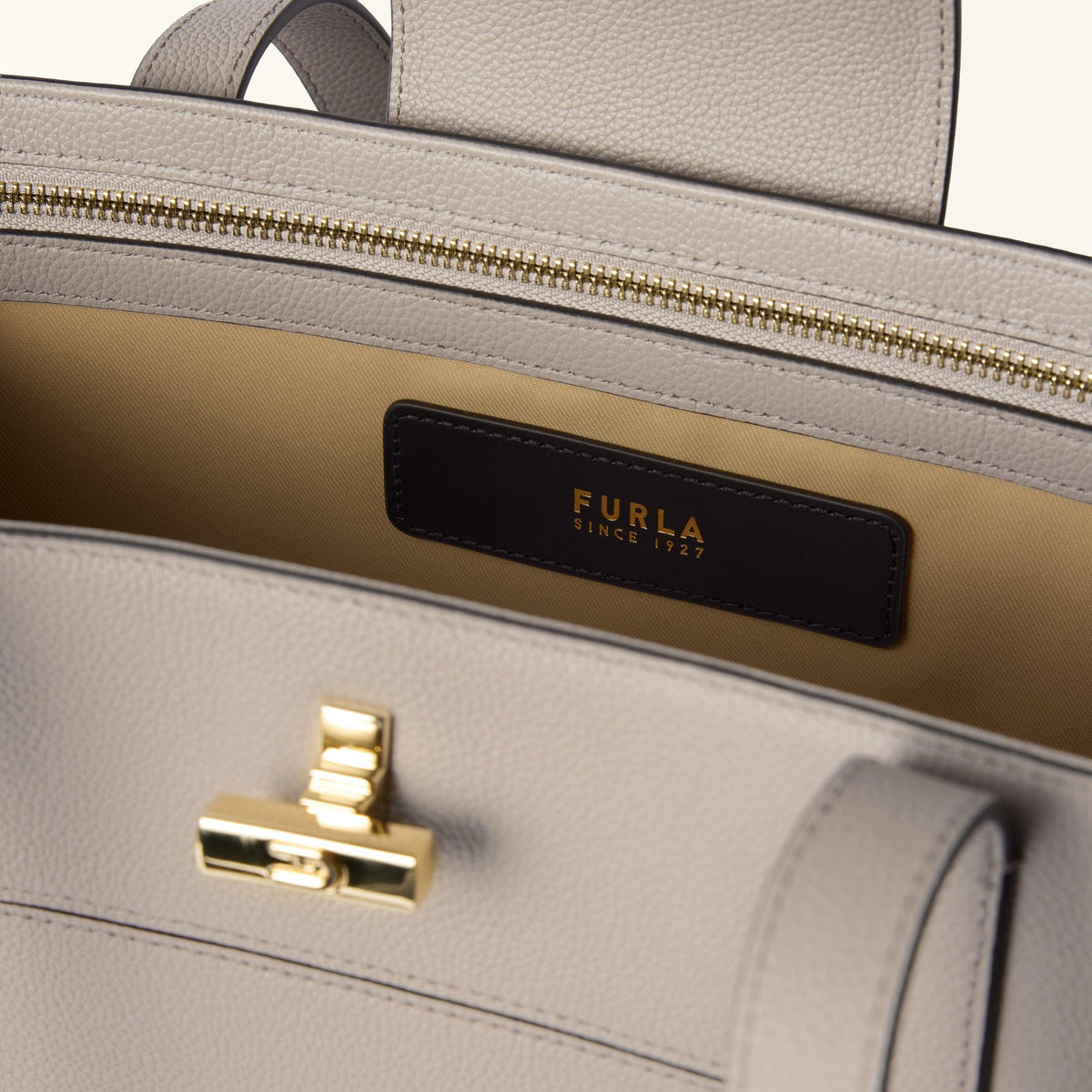 Furla Amelia Tote L Cachemire Gray - Furla