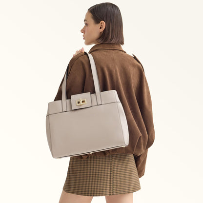 Furla Amelia Tote L Cachemire Gray - Furla