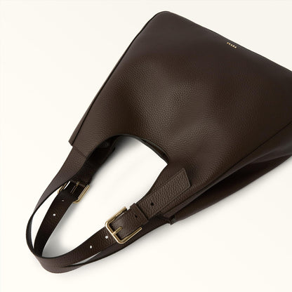 Furla Dora Tote L Cioccolato - Furla