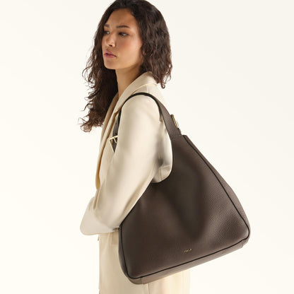 Furla Dora Tote L Cioccolato - Furla