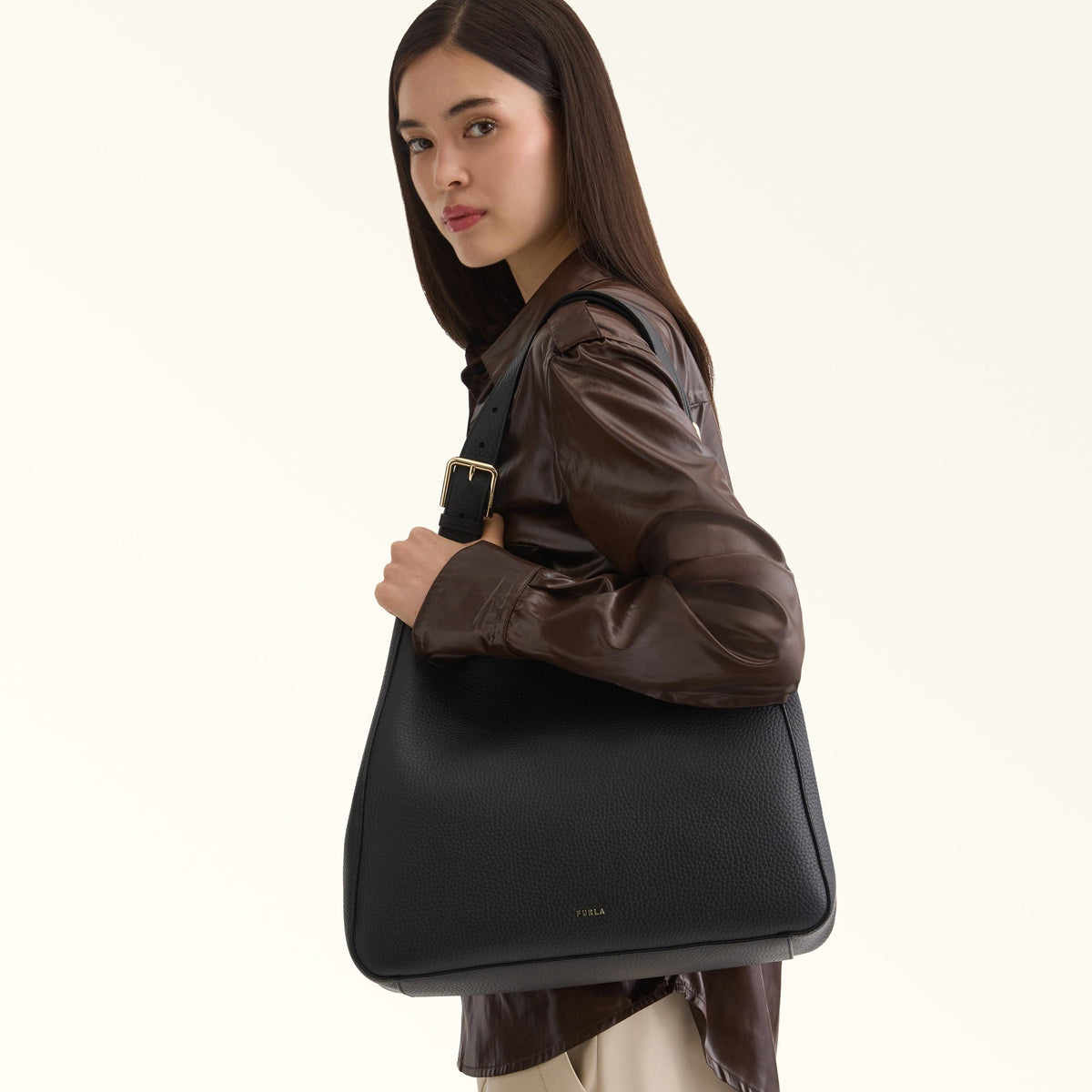 Furla Dora Tote L Nero - Furla