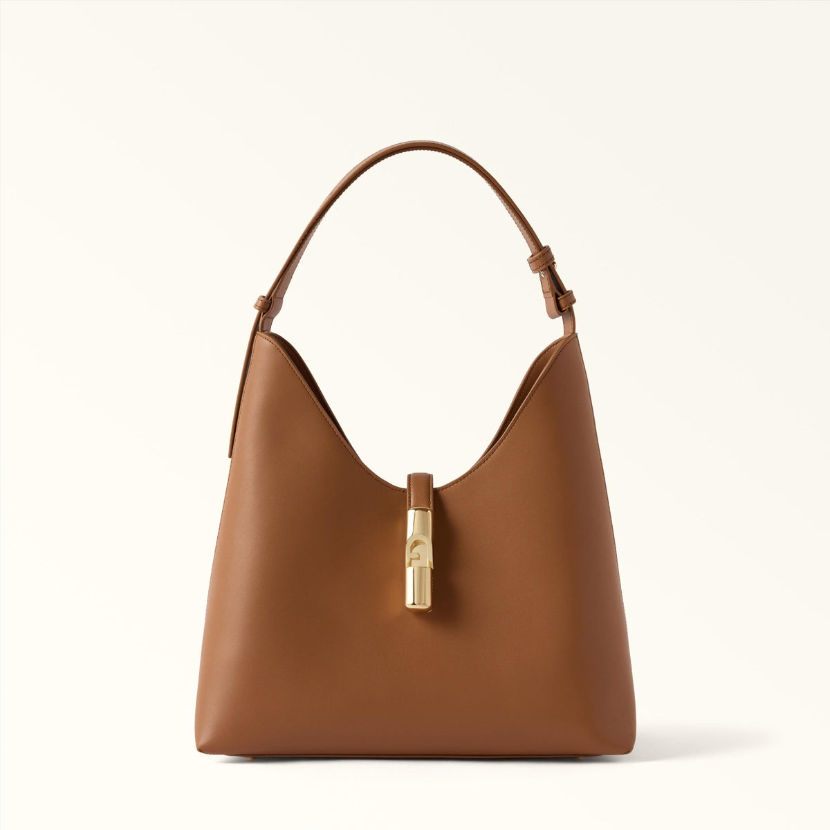 Furla Goccia Shoulder Bag M Brandy - Furla