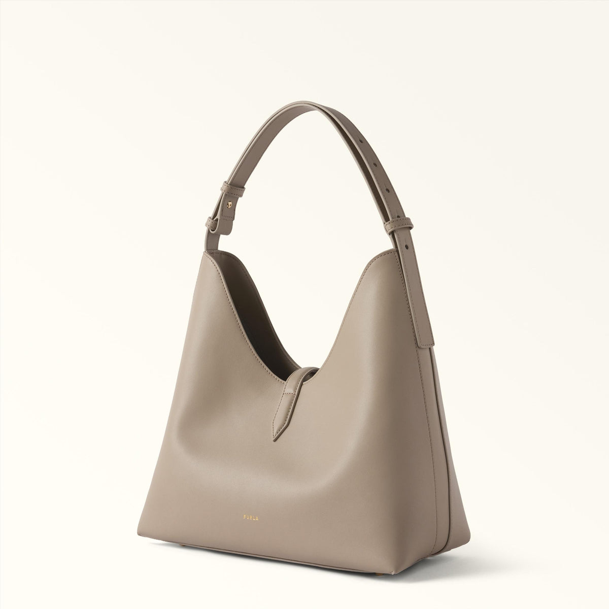 Furla Goccia Shoulder Bag M Linen - Furla